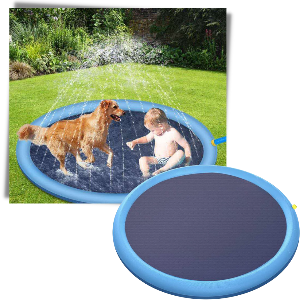 Water Spray Pool for Pets and Kids