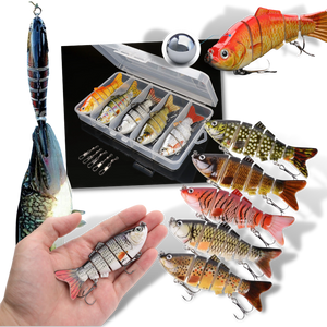 Set of Artificial Wobbler Fishing Lures -