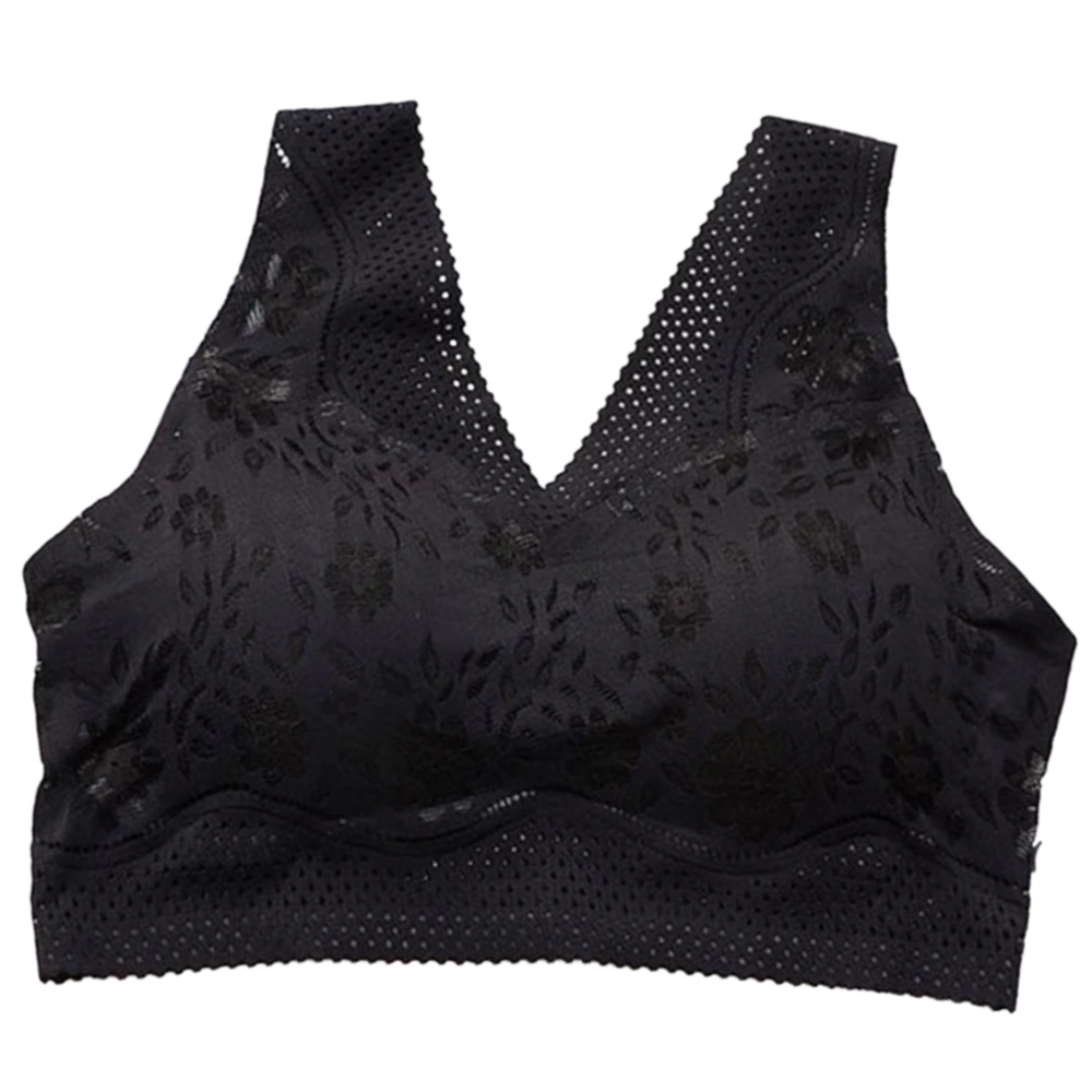 Seamless Breathable Lacy Bra