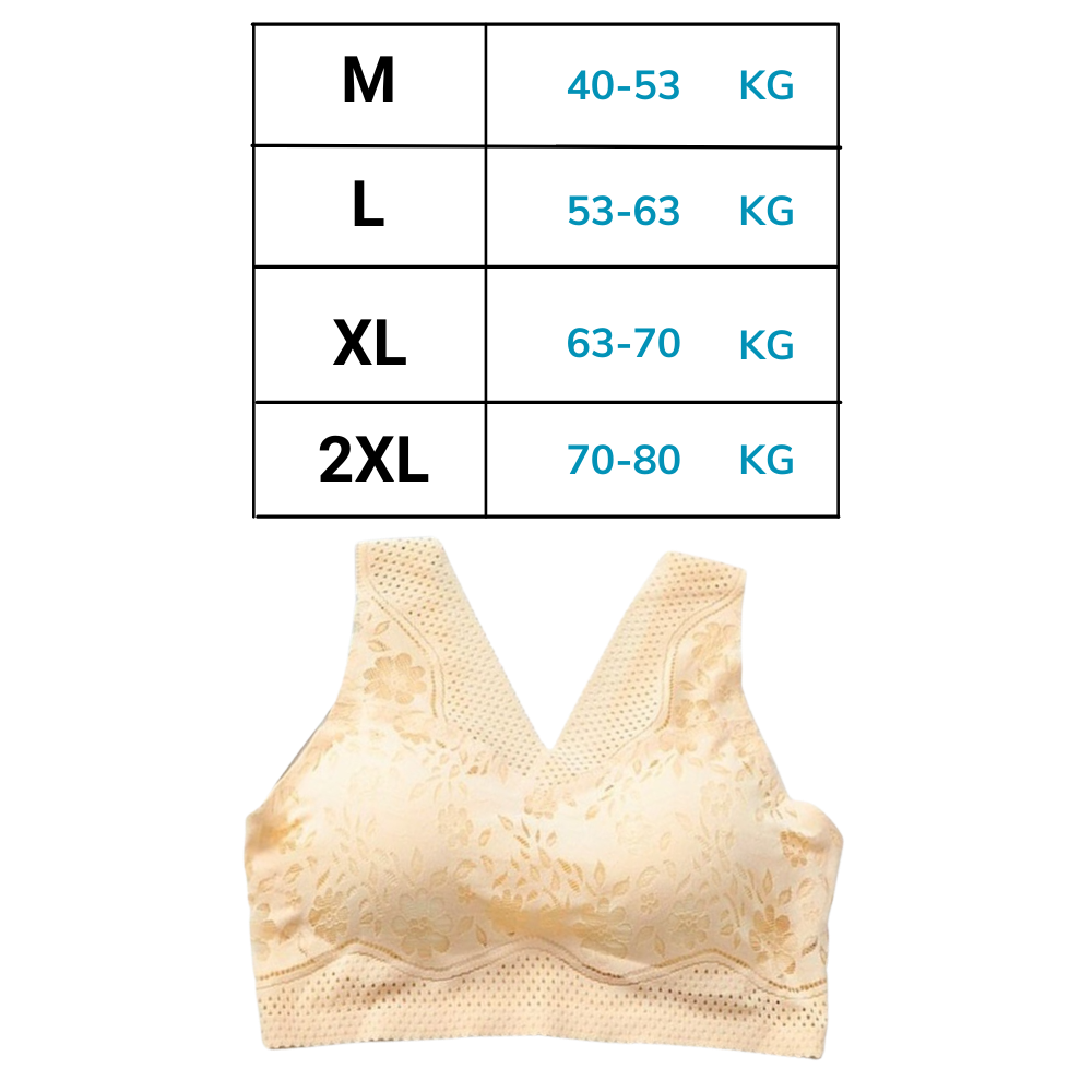 Seamless Breathable Lacy Bra