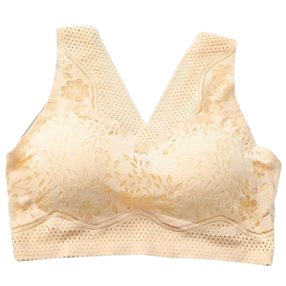 Seamless Breathable Lacy Bra