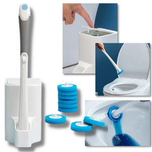 Disposable Toilet Brush Set -