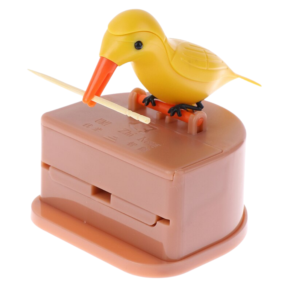 Bird Toothpick Dispenser Box