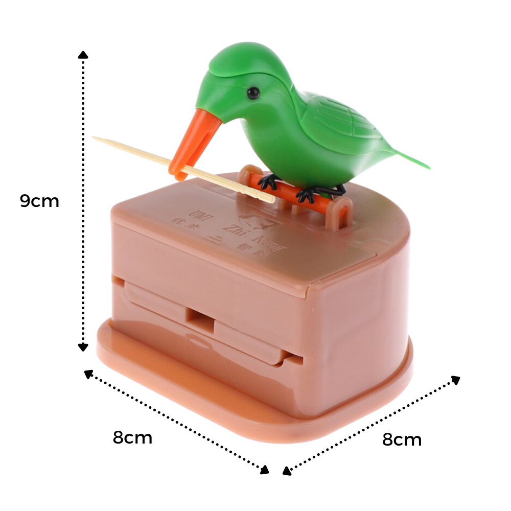Bird Toothpick Dispenser Box