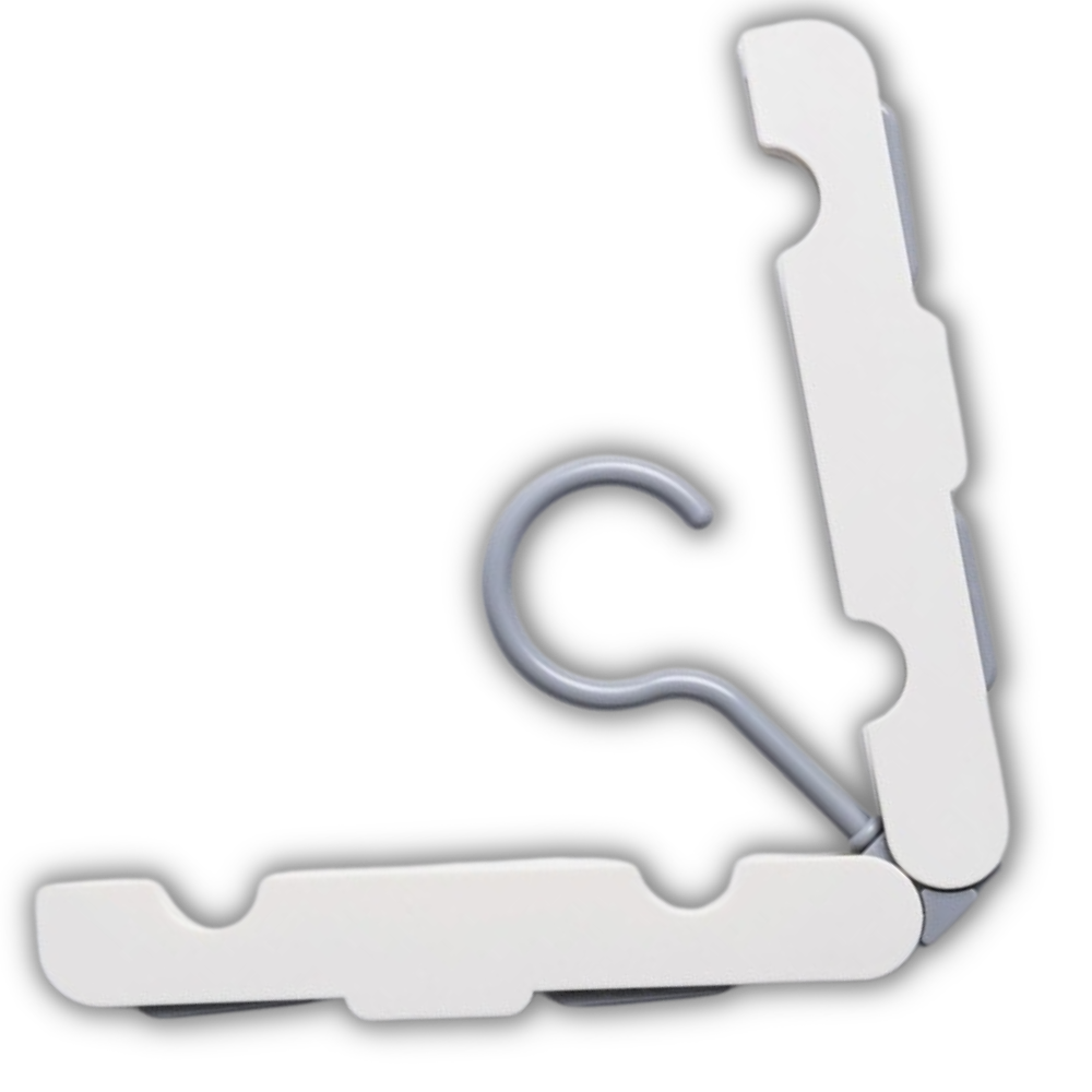 2-Pack Portable Clothes Hangers