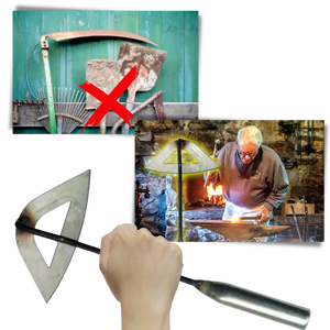 Steel Handheld Hollow Hoe