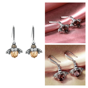 Bee shaped earrings