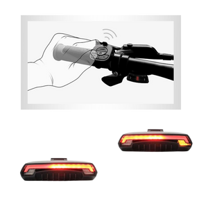 Bike Safety Tail Light with Indicators
