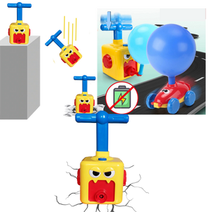 Balloon car toy launcher