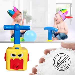 Balloon car toy launcher