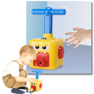 Balloon car toy launcher