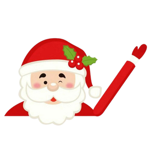 Christmas Windscreen Wiper Sticker