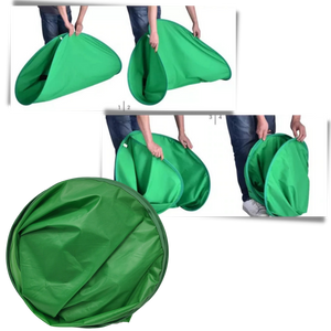 Collapsible Green Screen for Chair