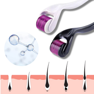 Derma roller for hair and beard growth