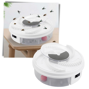 Electric fruit fly and house fly trap