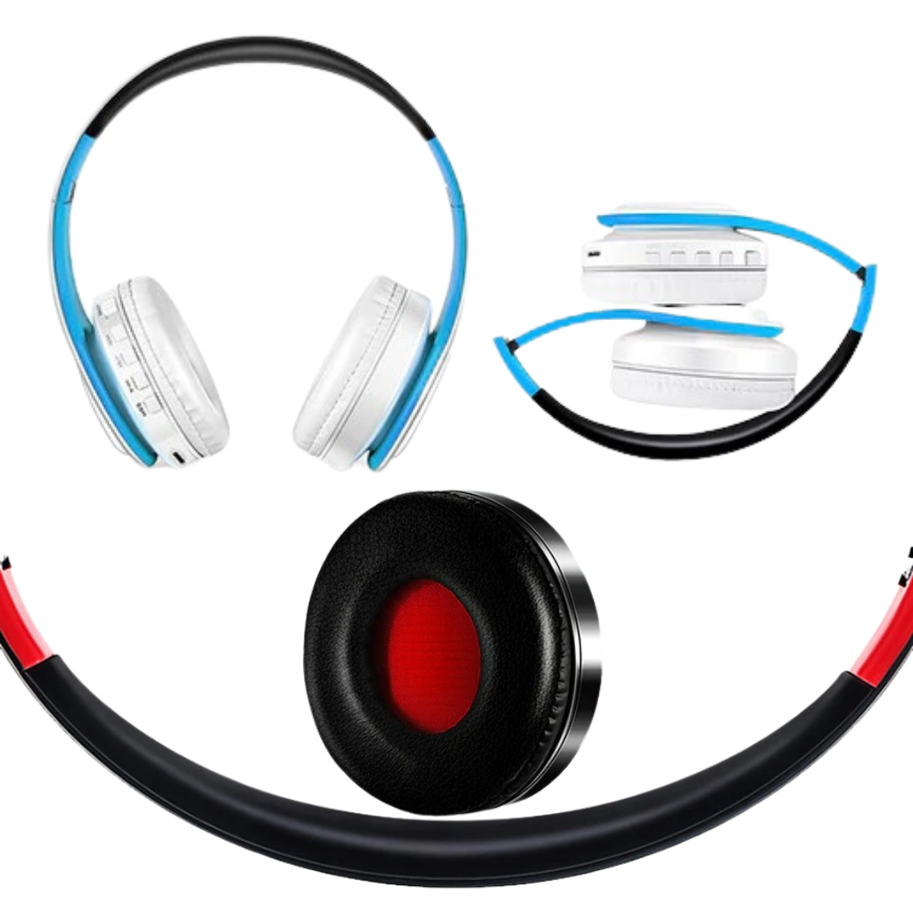 Foldable bluetooth headphones