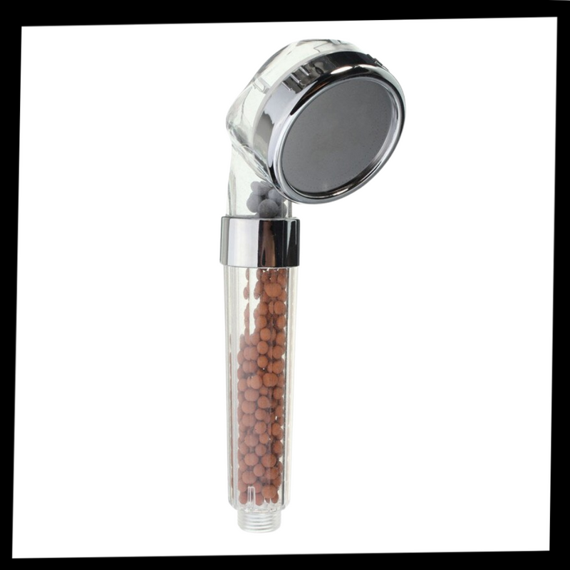 High Pressure Water Softener Shower Head with Ionic Filter Beads