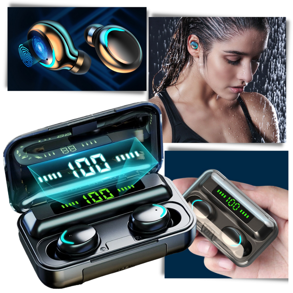 Bluetooth headphones with battery box - Ozerty