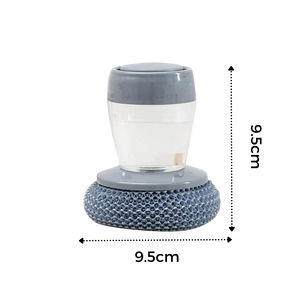 Soap Dispensing Palm Brush for Kitchen