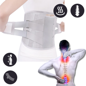 Orthopedic lumbar support belt -