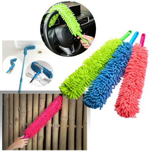Microfiber flexible cleaning duster -