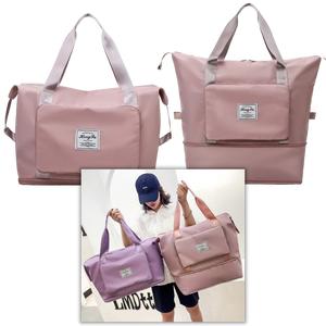 Multi use expandable and foldable travel bag