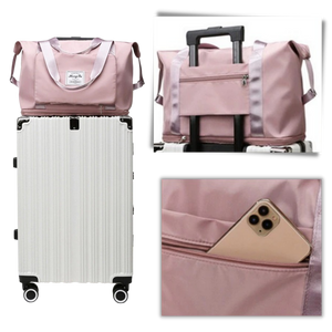 Multi use expandable and foldable travel bag