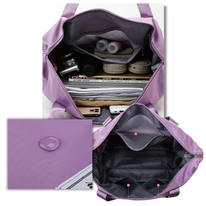 Multi use expandable and foldable travel bag