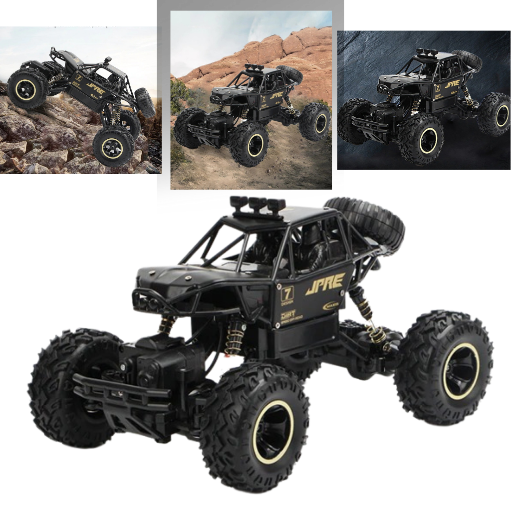 Off-Road 4WD Remote-Controlled Car - Ozerty