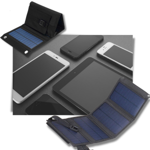 Portable Solar Panel Charger with USB Port
