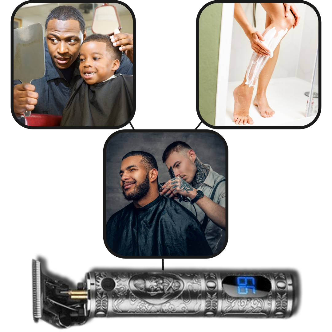 Rechargeable barber hair clipper