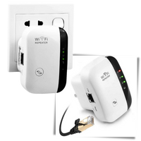 Remote WiFi amplifier and signal booster