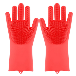 Multi-Purpose Silicone Washing-Up Gloves