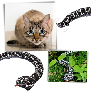 Remote control interactive snake toy for cat