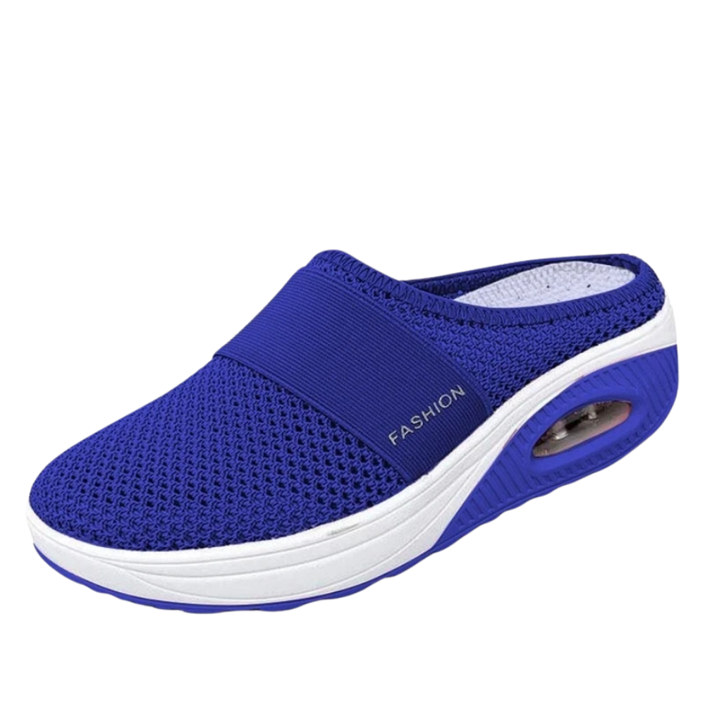 Air-cushion diabetic slip-on shoes -Blue - Ozerty
