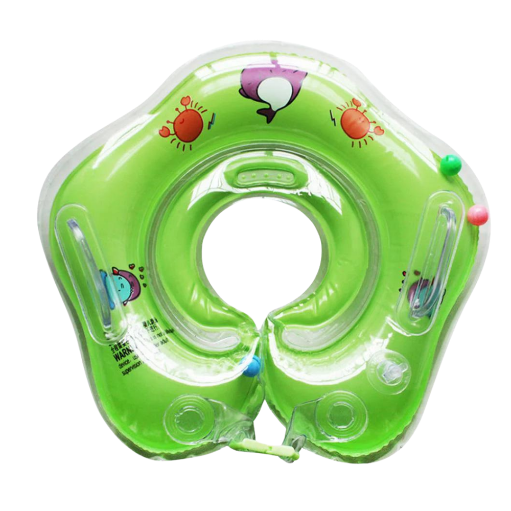 Baby Floating Neck Ring -Green - Ozerty