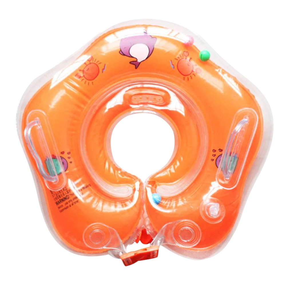 Baby Floating Neck Ring -Orange - Ozerty