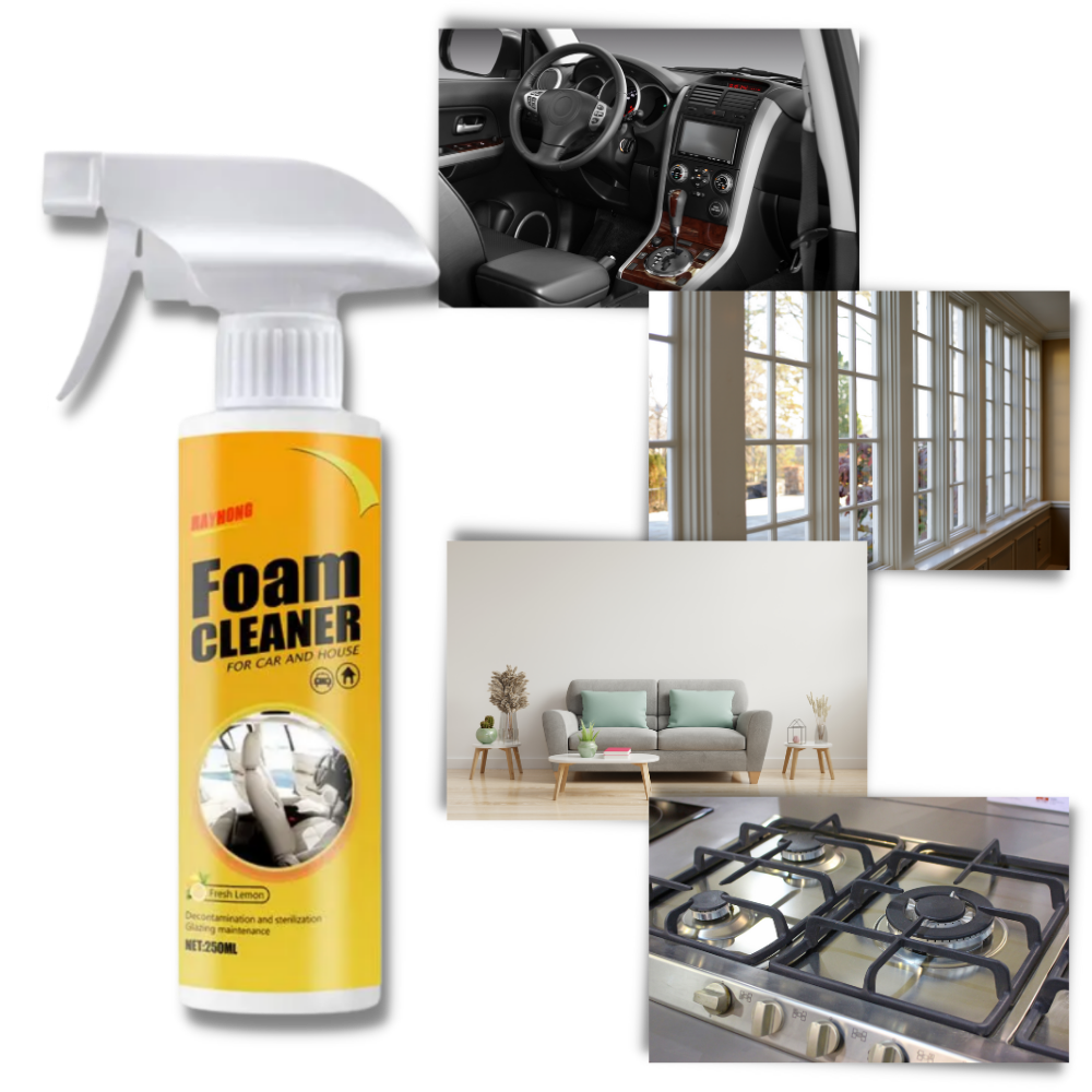 Car Deep Cleaning Foam Cleaner - Ozerty