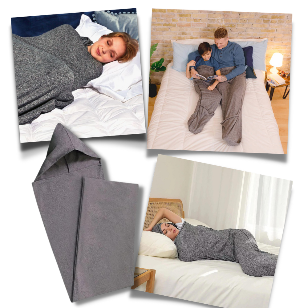 Hooded Sleep Pod Wearable Blanket - Ozerty