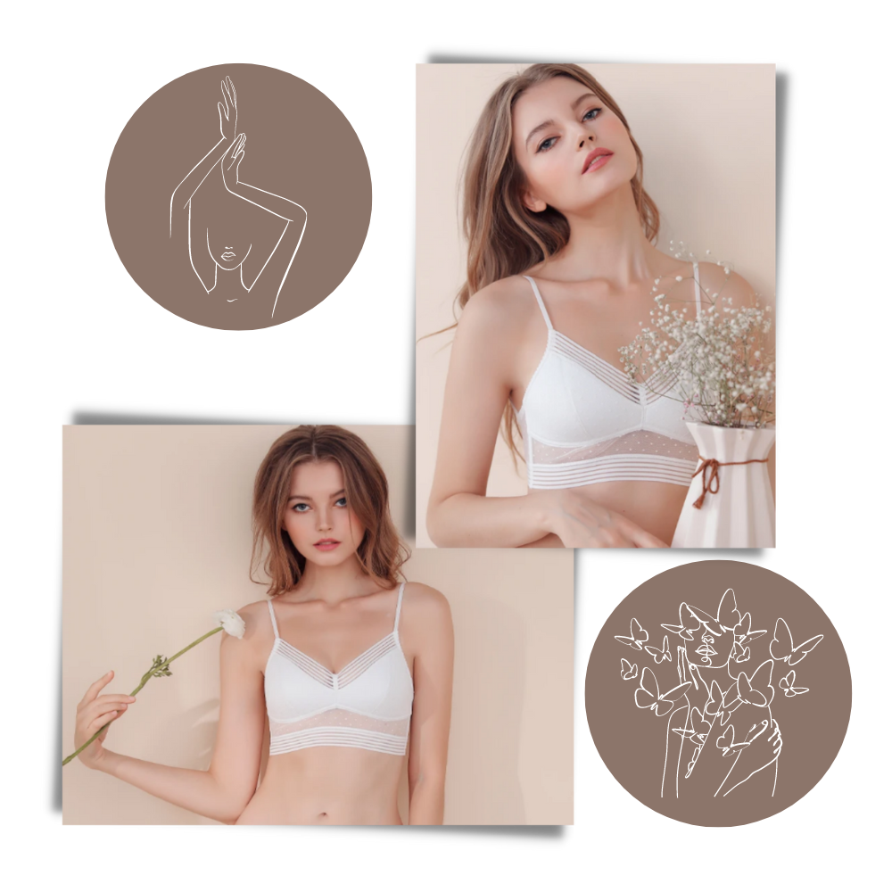 Invisible Lace Bra for Seamless Style - Ozerty
