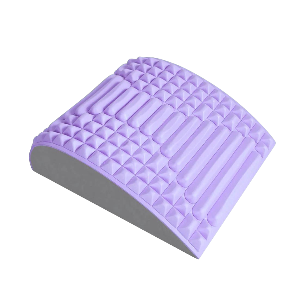 Lumbar and Cervical Support Pillow -Purple - Ozerty