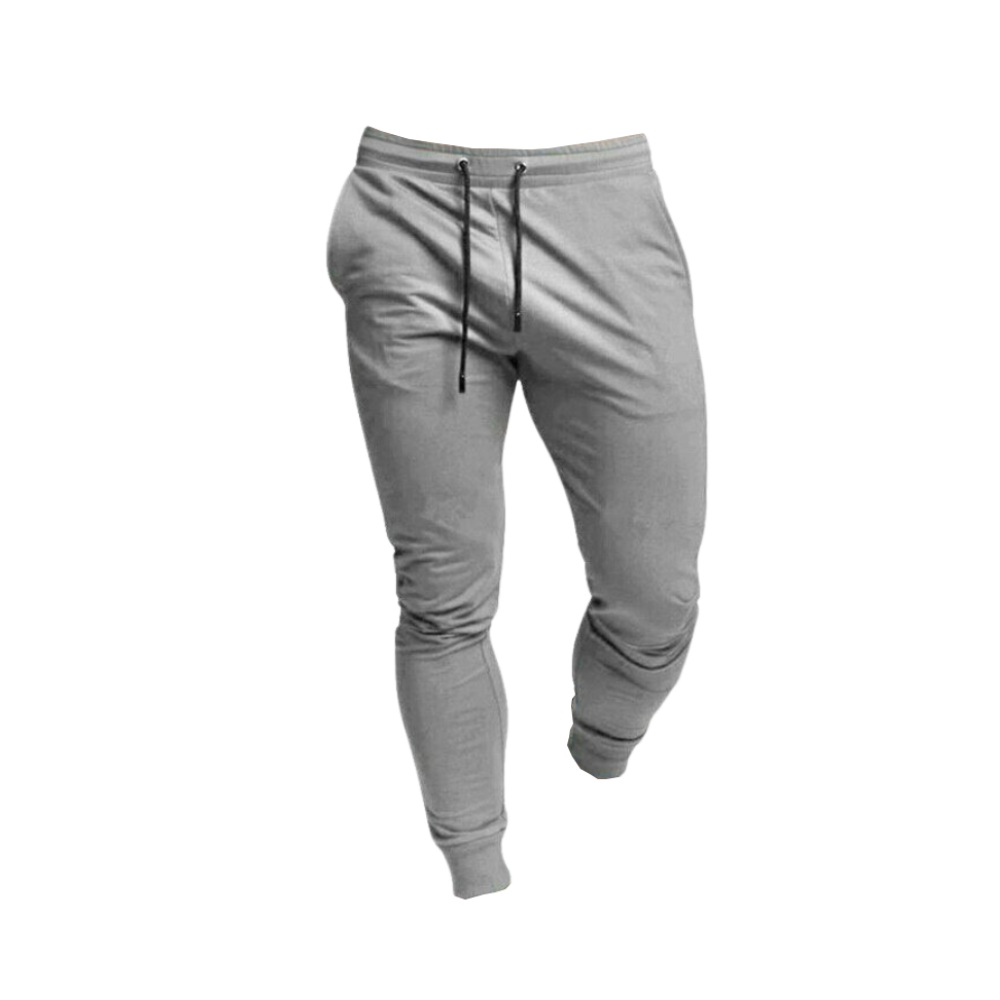 Men's Fitness Pants -Light Grey - Ozerty