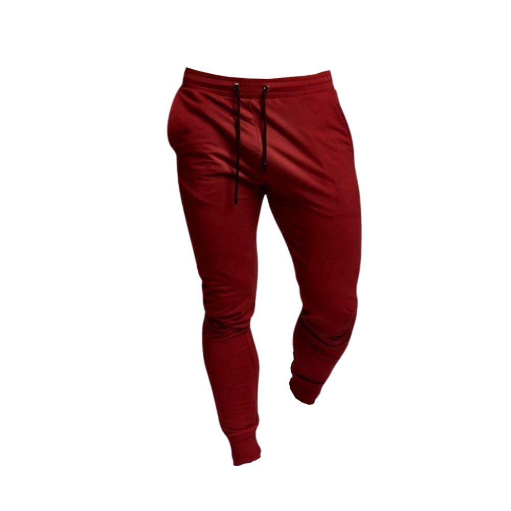 Men's Fitness Pants -Red - Ozerty
