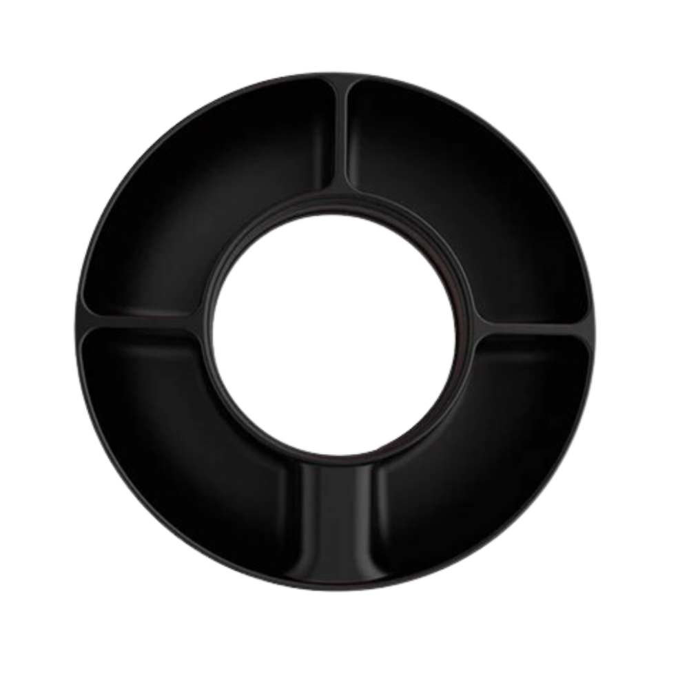 Silicone Snack Ring for Stanley Tumblers -Black - Ozerty