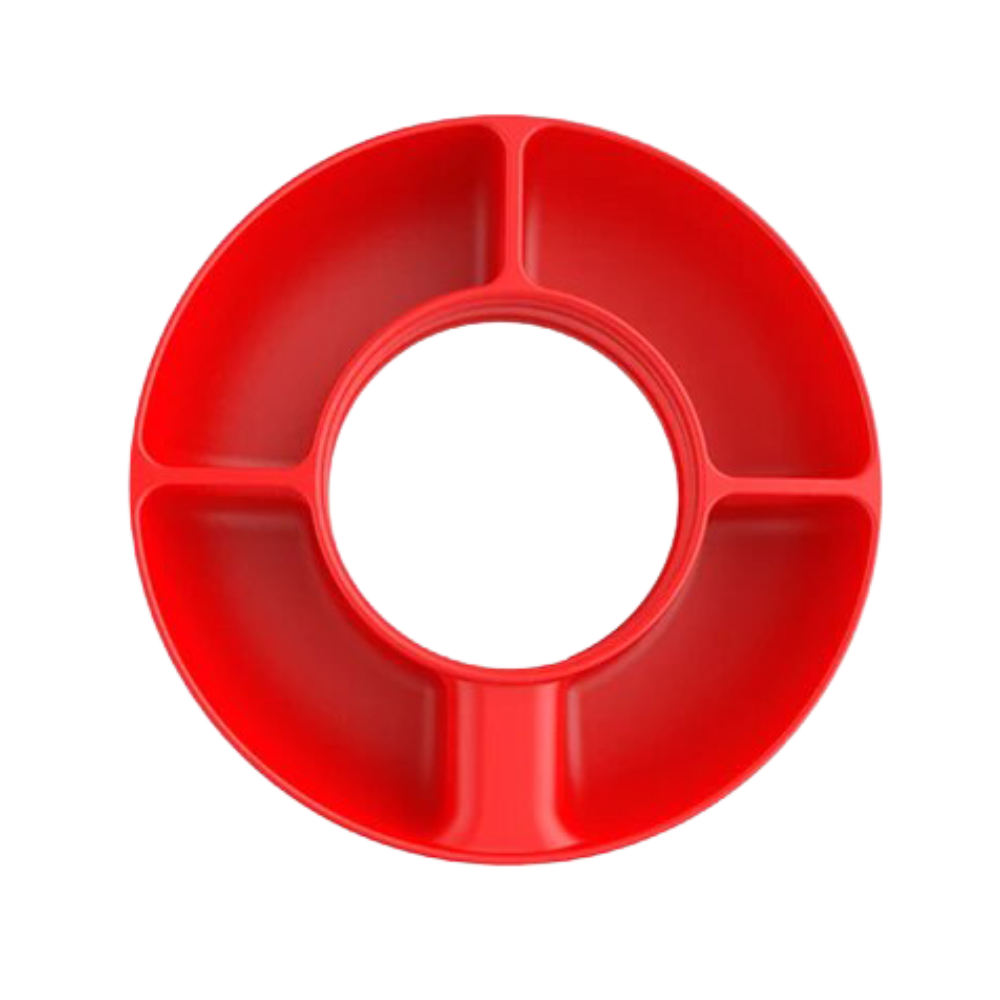 Silicone Snack Ring for Stanley Tumblers -Red - Ozerty