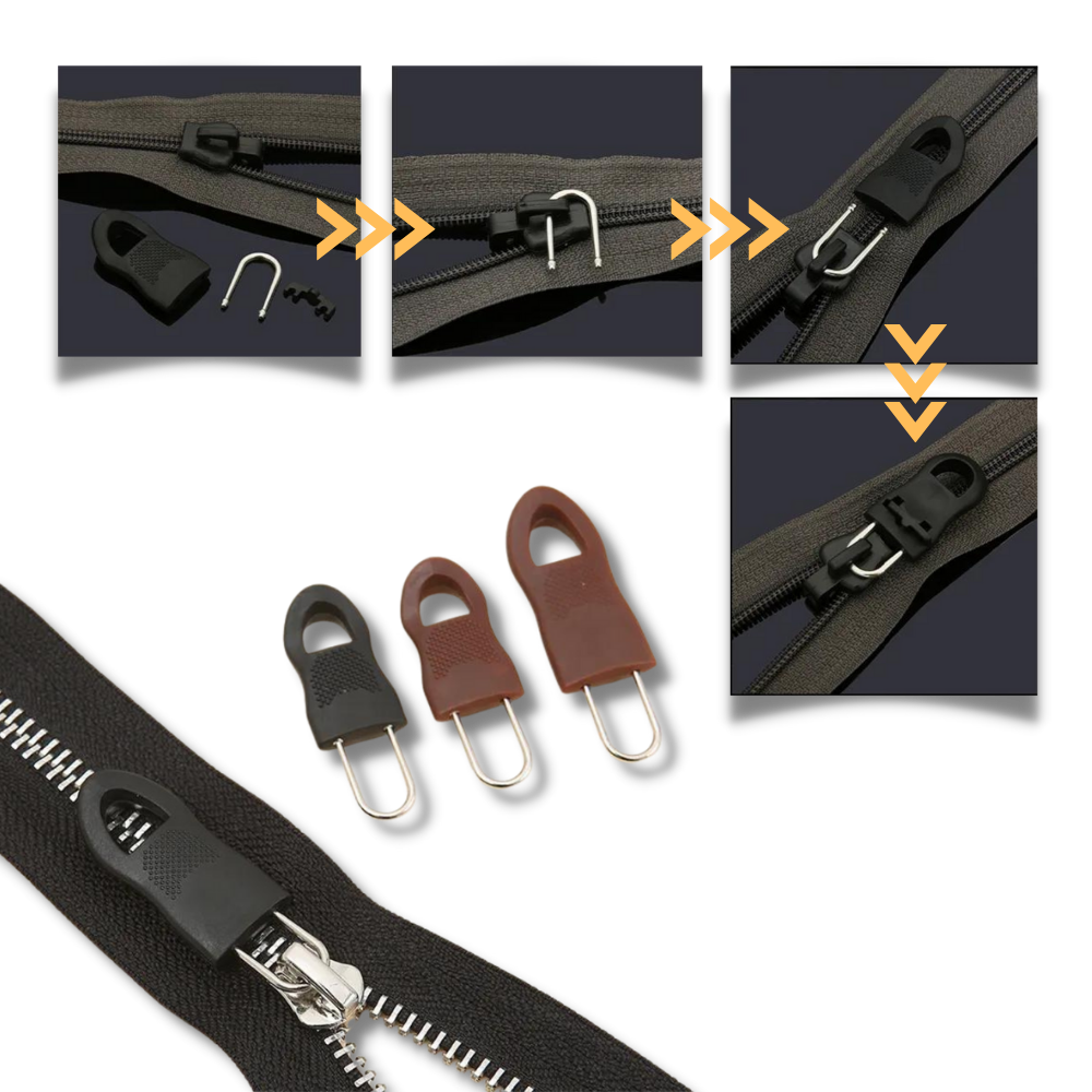 Zipper Pull Replacement Set - Ozerty